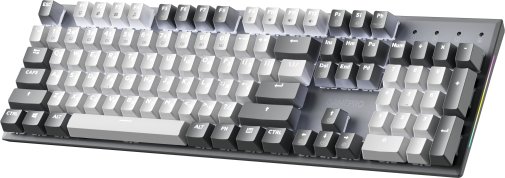 Клавіатура GamePro Genesis Metallic MK144G Red Switches USB Grey