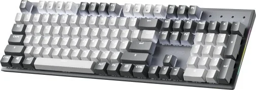 Фото: Клавіатура GamePro Genesis Metallic MK144G Red Switches USB Grey № 16 | KTC