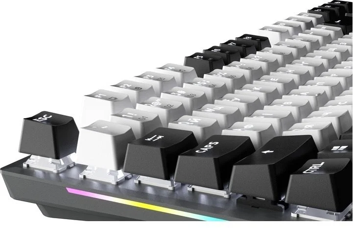 Фото: Клавіатура GamePro Genesis Joker MK124G Red Switches USB Gray № 24 | KTC