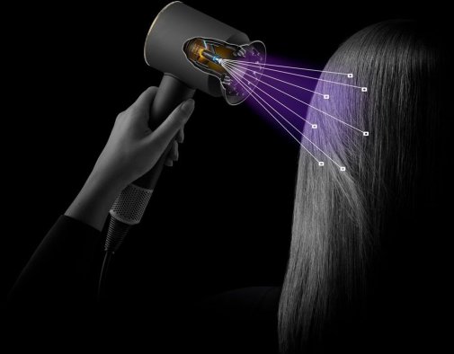 Фен Dyson Supersonic HD16 Amber Silk/Pink Champagne (143709-01)