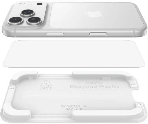 Фото: Захисне скло Belkin for Apple iPhone 17 Pro - Screen Protector 1Pack (OVA238HQ) № 8 | KTC