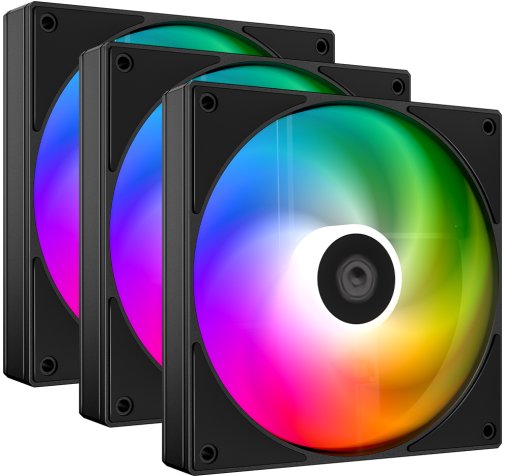 Кулер ID-COOLING AS-120-ARGB Black 3pcs (AS-120-ARGB-K TRIO)