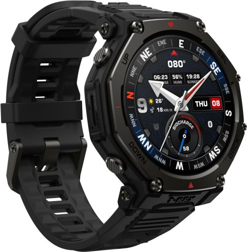 Смарт годинник Amazfit T-Rex 3 Pro 48mm Black (W2444OV1N)