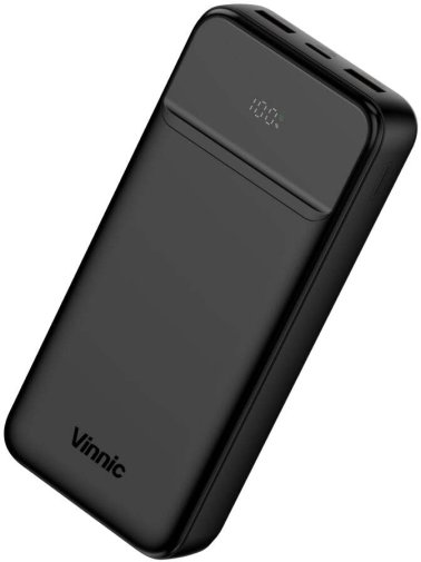 Батарея універсальна Vinnic Everest 3 20000mAh 22.5W Black (4898338024562)