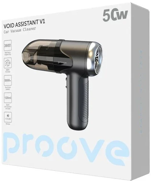 Фото: Автомобільний пилосос Proove Void Assistant V1 black (PAVS15001201) № 13 | KTC