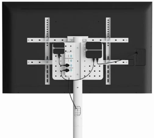 Фото: Стійка Gembird TVS-86TR-01-W White № 18 | KTC