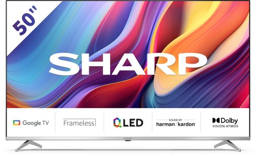 Телевізор QLED Sharp 4T-C50GP6265ES (Smart TV, Wi-Fi, 3840x2160)