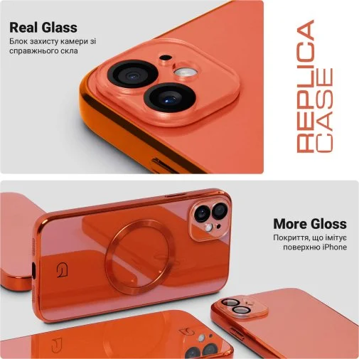 Фото: Чохол ArmorStandart for Apple iPhone 11 - Replica MagSafe Orange (ARM76170) № 8 | KTC