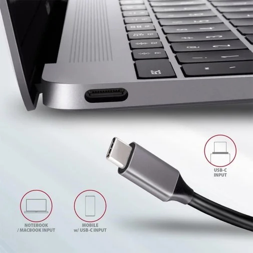 Фото: USB-хаб Axagon 5in1 HMC-5 Grey № 11 | KTC