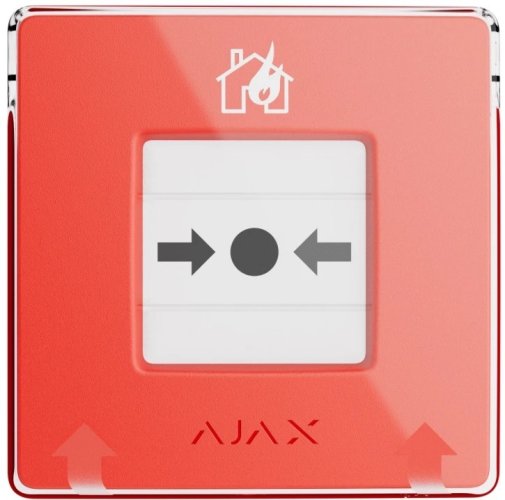 Тривожна кнопка Ajax ManualCallPoint Jeweller Red (37734)