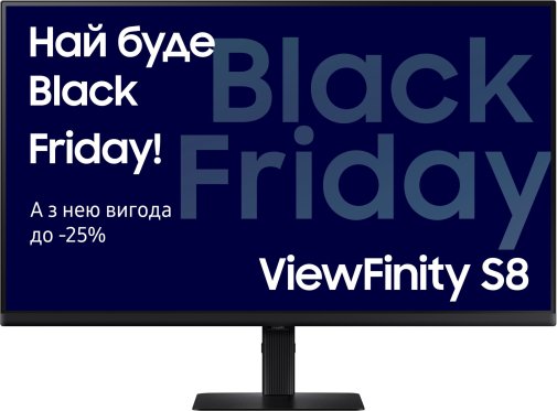 Монітор Samsung ViewFinity S8 S80UD UHD (LS32D804UAIXCI)