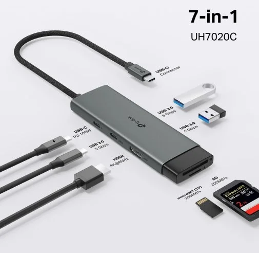 Фото: USB-хаб TP-Link UH7020C № 12 | KTC