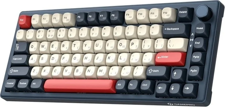 Фото: Клавіатура GamePro Asgard Yord MK266BL WL/BT/USB Blue № 23 | KTC