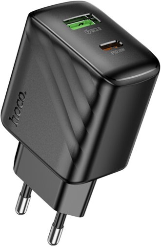 Зарядний пристрій Hoco CS25A Rico PD QC3.0 20W Black (6942007639781)