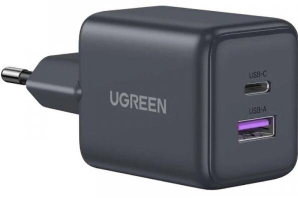 Зарядний пристрій UGREEN X516 GaN 30W Grey (55539)