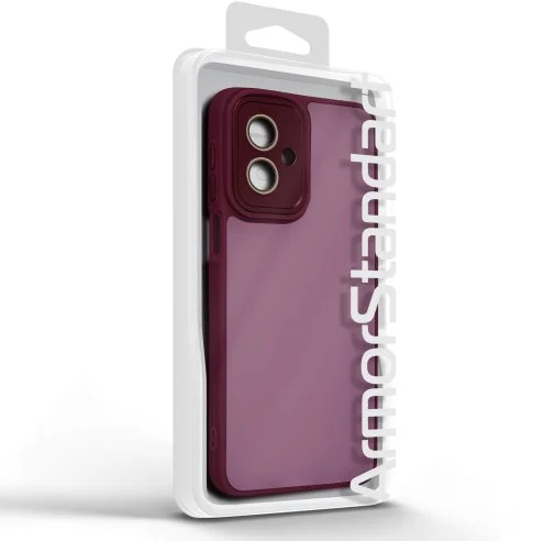 Фото: Чохол ArmorStandart for Motorola G55 5G - ShadeX Wine Red (ARM83389) № 6 | KTC