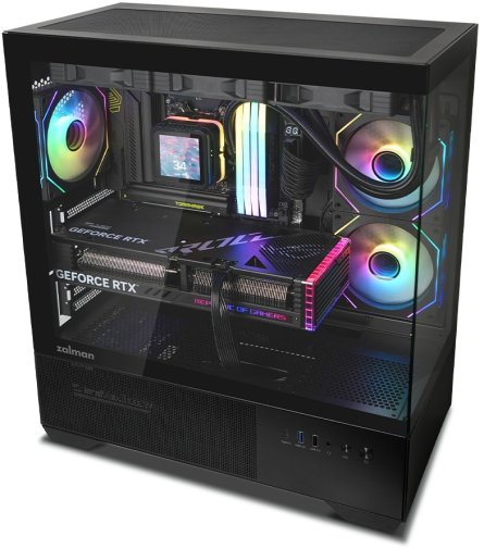 Корпус Zalman Chronix V2 Black with window (CHRONIXV2BLACK)