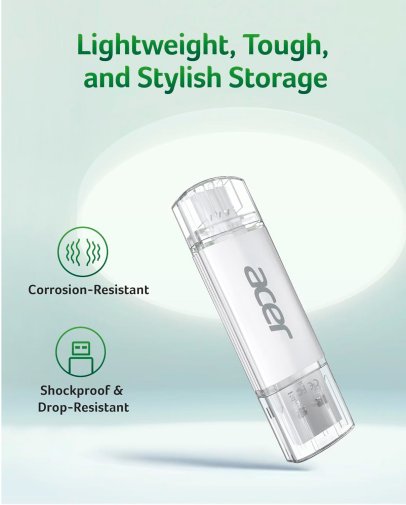 Флешка USB Acer UT300 64GB (BL.9BWWA.589)