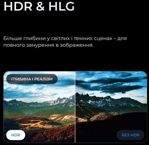 Телевізор LED Kivi 50U800KB (Google TV, Wi-Fi, 3840x2160)