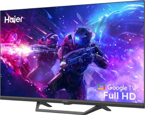 Телевізор QLED Haier H32S80EFX (Google TV, Wi-Fi, 1920x1080)