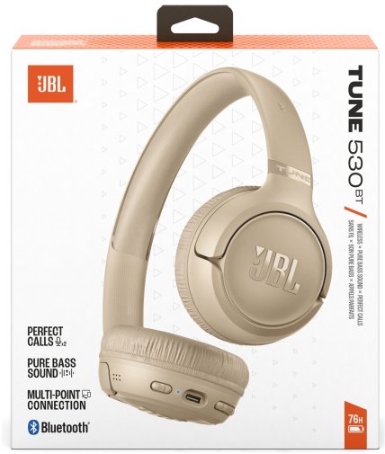 Гарнітура JBL Tune 530BT Beige (JBLT530BTBEGEU)