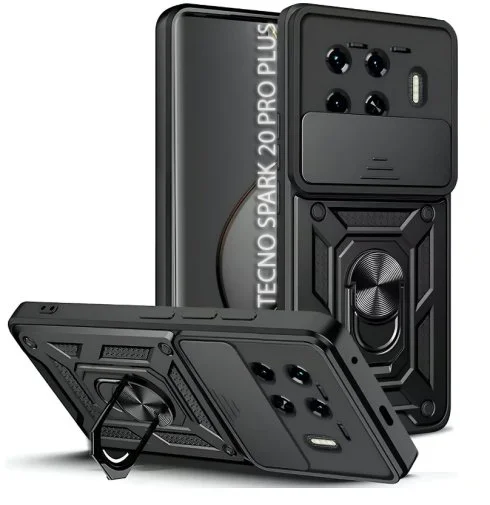 Фото: Чохол BeCover for Tecno Spark 20 Pro Plus KJ7 - Military Black (712169) № 7 | KTC
