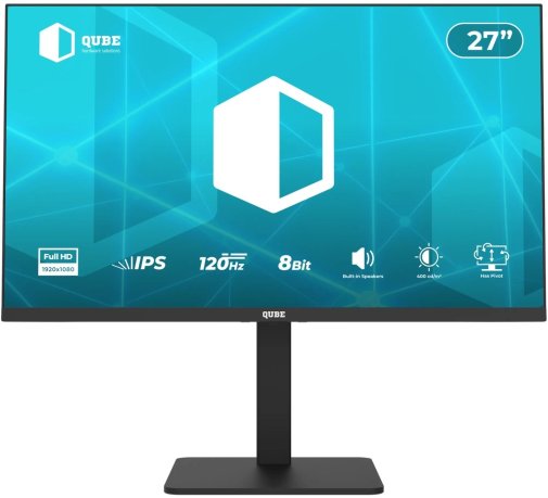 Монітор QUBE B27F120HS Black