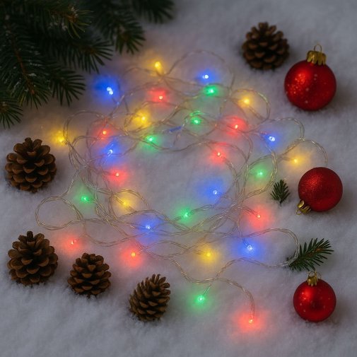 Гірлянда ColorWay 100 LED/10m USB (CW-G-100L10UTMC)