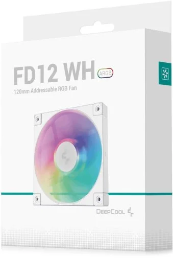 Фото: Кулер Deepcool FD12 ARGB WH White (R-FD12-WHAPN1-G) № 10 | KTC