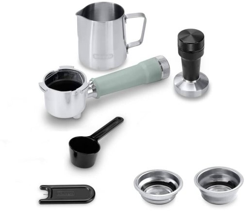 Ріжкова кавоварка DeLonghi EC 890 GR Dedica Duo (EC890GR)