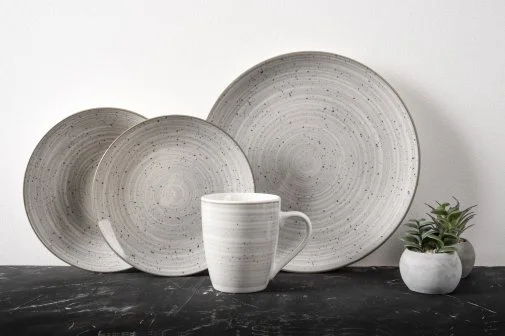 Фото: Тарілка Limited Edition STONY GREY 26.5cm (CG-012-1) № 9 | KTC