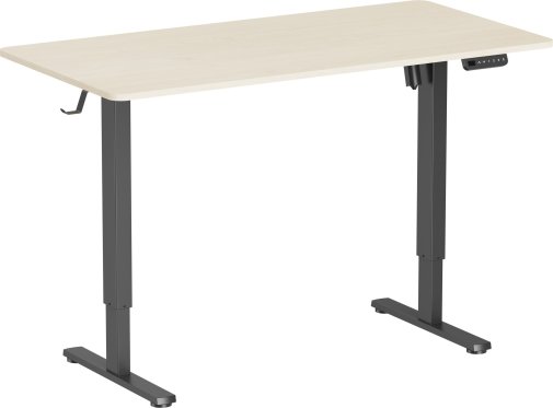 Стіл комп’ютерний OfficePro ODE1470LWB, Light Wood/Black