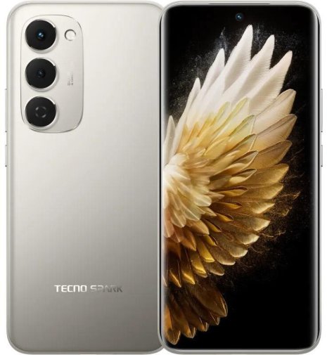 Смартфон TECNO Spark 40 Pro Plus KM7 8/256GB Moon Titanium (4894947096358)