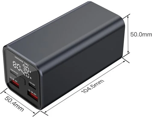 Фото: Батарея універсальна Yenkee YPB 2100 20000mAh 100W Black № 8 | KTC