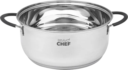 Фото: Набір каструль Bravo Chef Safran 2L/ 2.8L/ 3.8L 6pcs (BC-6002) № 11 | KTC