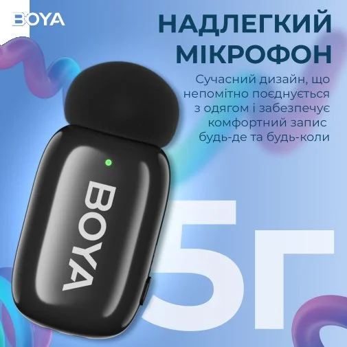 Фото: Радіосистема BOYA mini-23 Type-C Black № 24 | KTC