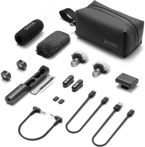 Радіосистема BOYA Magic-07 Type-C/Lightning Black