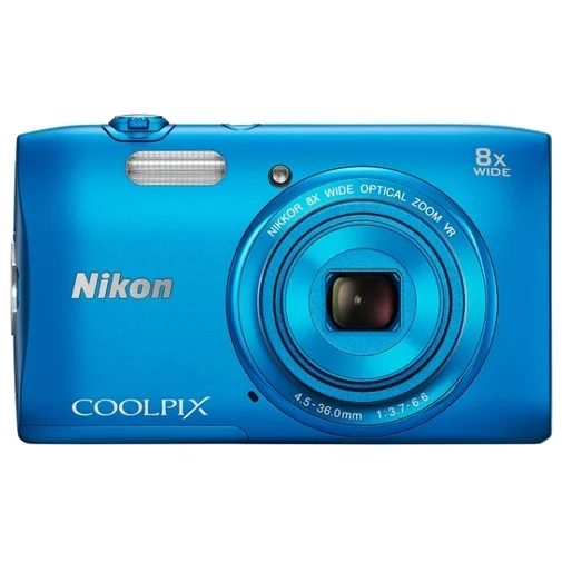 Фото: Цифрова фотокамера Nikon Coolpix S3600 синя № 7 | KTC