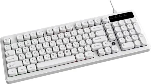 Фото: Клавіатура Ajazz AF98 USB White (AF98-W) № 16 | KTC
