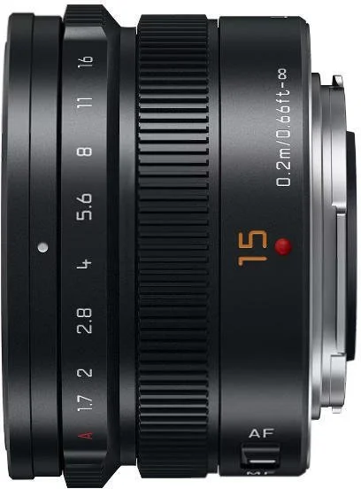 Фото: Об'єктив Panasonic Micro 4/3 Lens 15mm ASPH Black (H-X015E9-K) № 7 | KTC