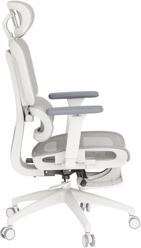 Крісло OfficePro Skyline Footrest OC750 White/Light Gray (OC750-W-LG-LG)