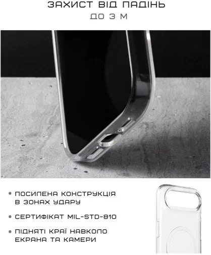 Фото: Чохол Native Union for Apple iPhone Air - RE Clear (RECLE-TRA-NP25A) № 14 | KTC