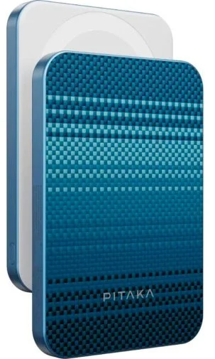 Фото: Батарея універсальна Pitaka Aramid Fiber Magnetic Qi2 5000mAh 15W Moonrise (PBQ2403) № 12 | KTC