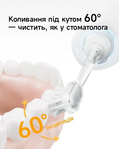 Фото: Електрична зубна щітка Laifen Wave SE yellow (1TB31-P-EU-BG-001) № 7 | KTC