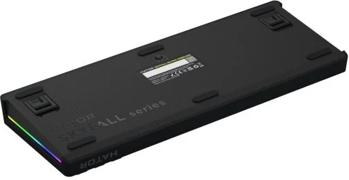 Фото: Клавіатура Hator Skyfall 65 Pro Wireless Aurum Vanila Silent WL/BT/USB Grey/Black (HTK4160UA) № 11 | KTC