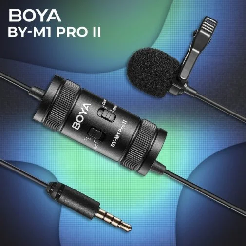 Фото: Мікрофон BOYA BY-M1 Pro II Black № 21 | KTC