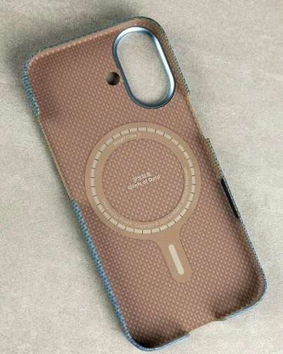 Фото: Чохол Pitaka for Apple iPhone 17 - Ultra-Slim PitaTap Lucid Blue (KI1702AG) № 9 | KTC