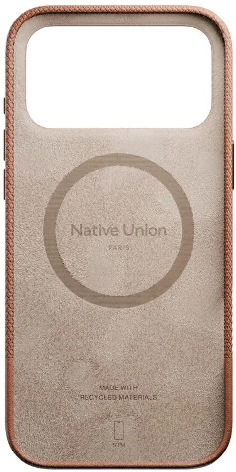 Фото: Чохол Native Union for Apple iPhone 17 Pro - RE Classic Tan (RECLA-TAN-NP25P) № 10 | KTC