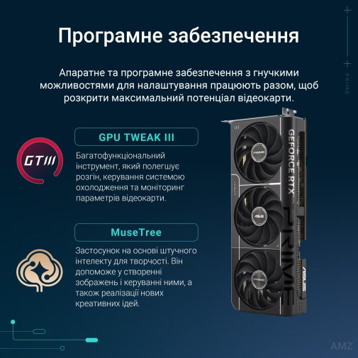 Відеокарта ASUS PRIME GeForce RTX 5070 Ti 16GB GDDR7 OC Edition