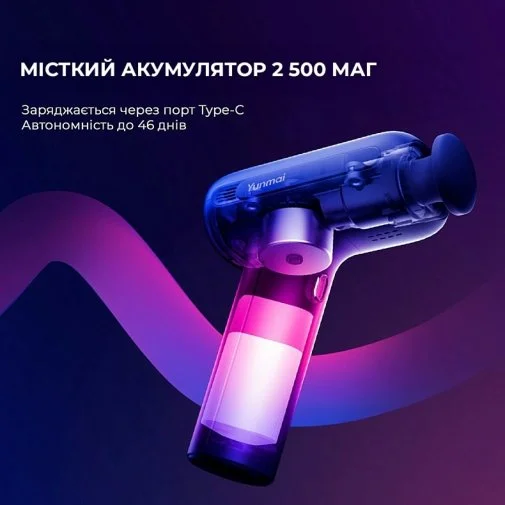 Фото: Масажер YUNMAI Massage Gun EasePro (YMFG-M406) № 18 | KTC